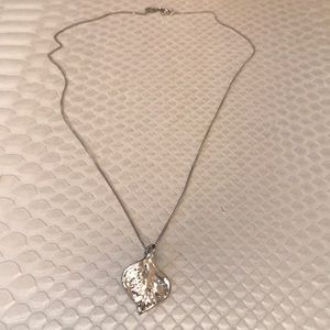 Vail Colorado leaf necklace
